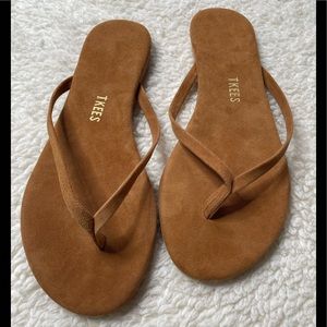 Tkees suede flip flops